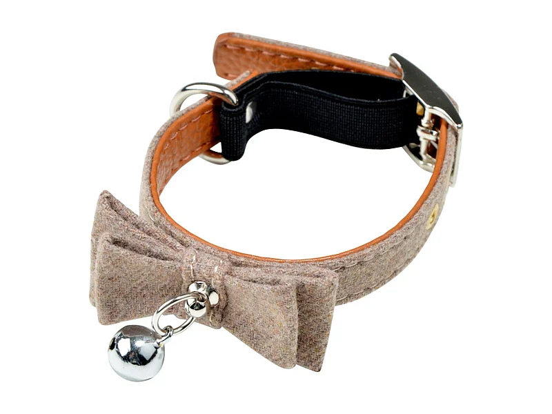 Collier pour Chat "Anti Etranglement" 27cm Naturel