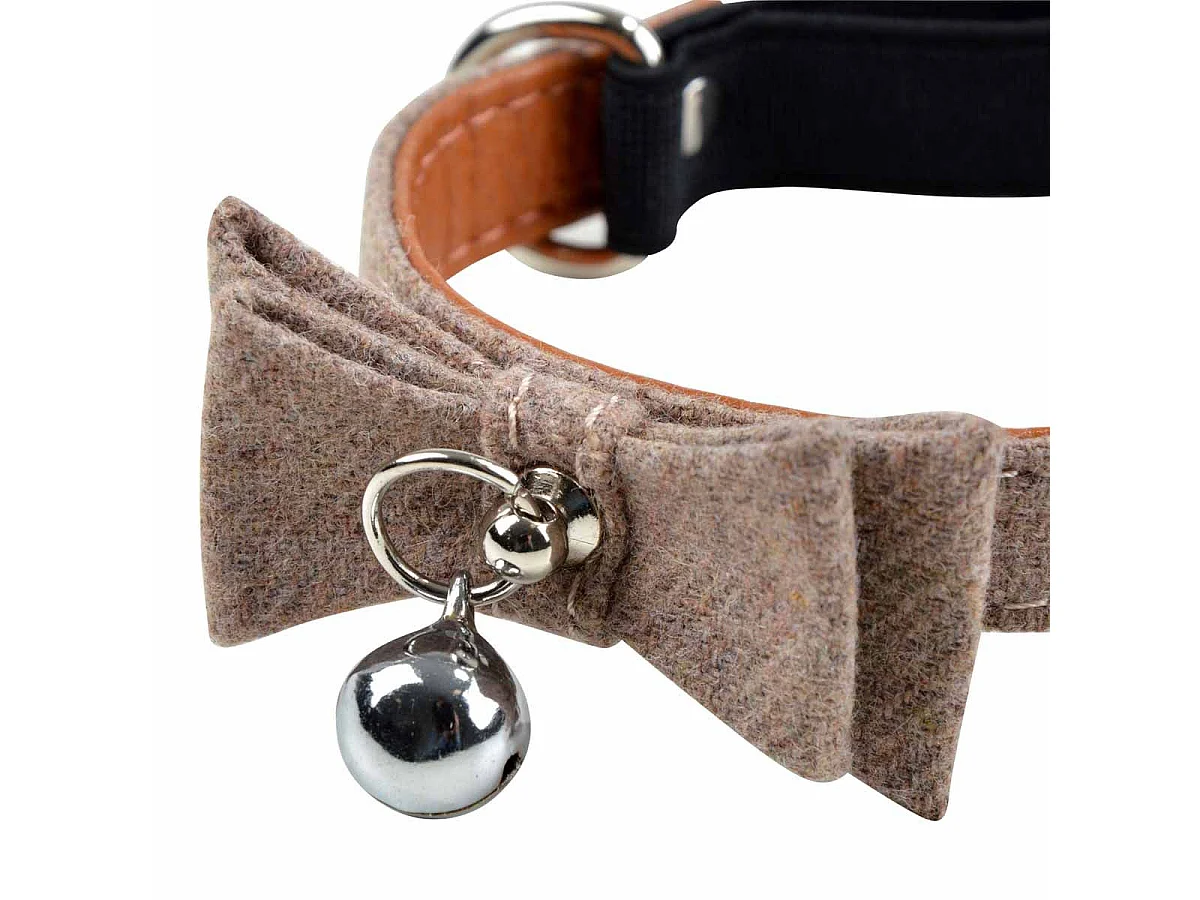 Collier pour Chat "Anti Etranglement" 27cm Naturel