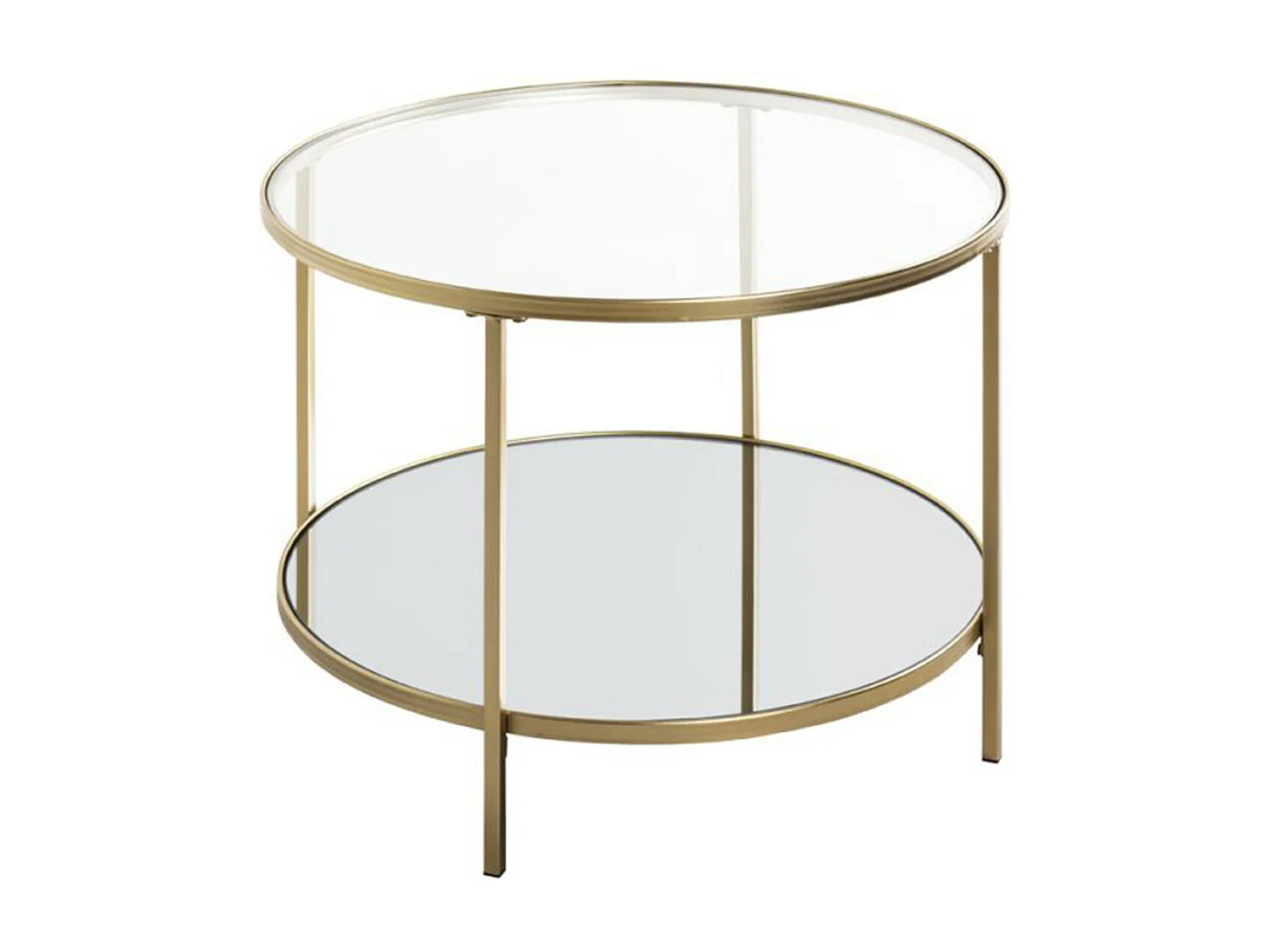 Table d'Appoint Design "Timana" 60cm Or