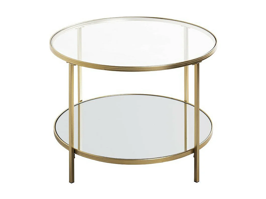 Table d'Appoint Design "Timana" 60cm Or