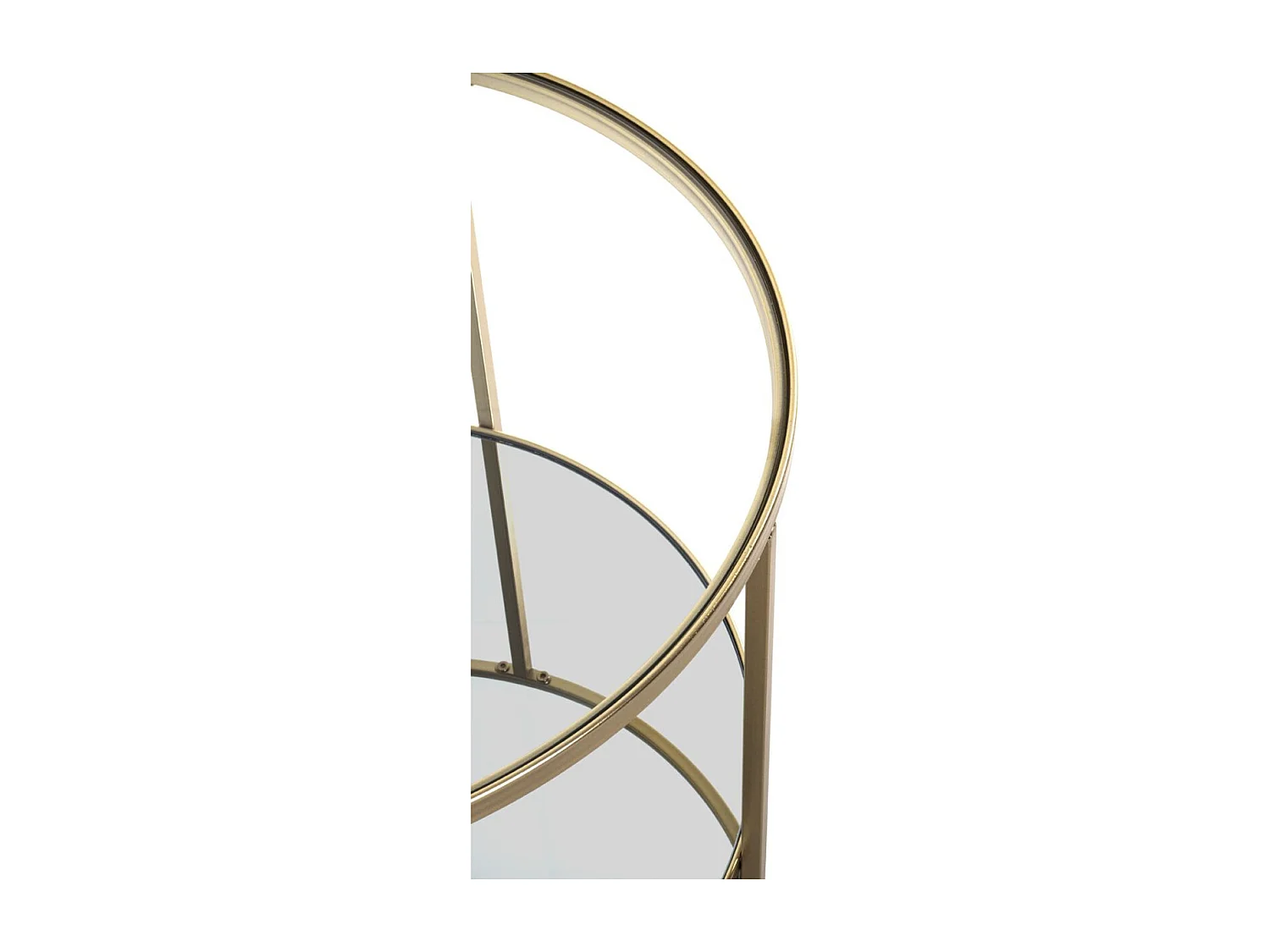 Table d'Appoint Design "Timana" 60cm Or