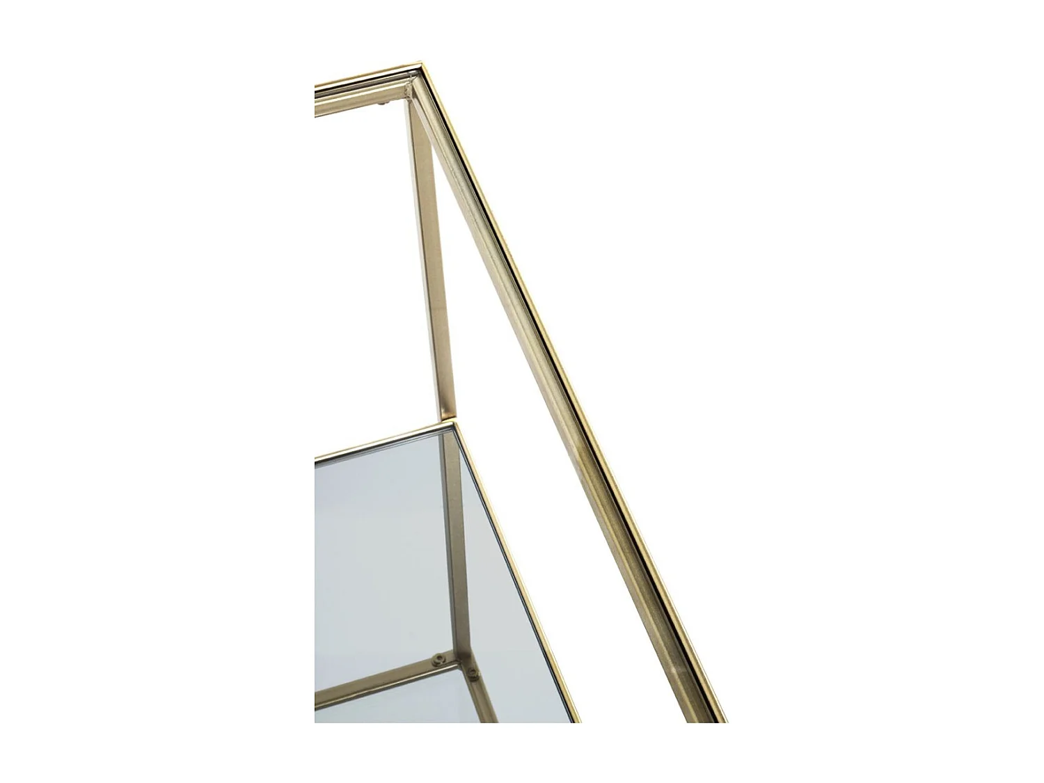 Table d'Appoint Carrée Design "Timana" 60cm Or