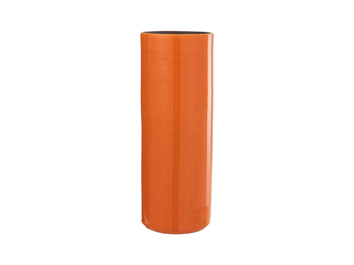 Vase Déco en Céramique "Flek" 47cm Orange