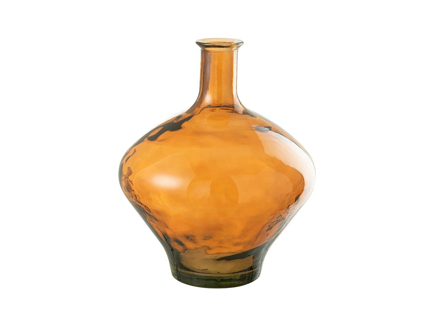 Vase Design en Verre "Cherry" 46cm Marron