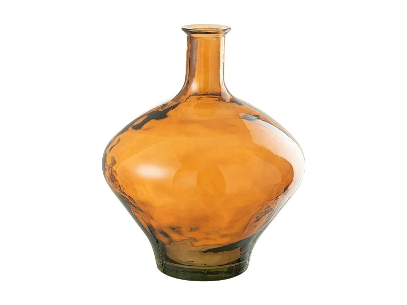 Vase Design en Verre "Cherry" 46cm Marron