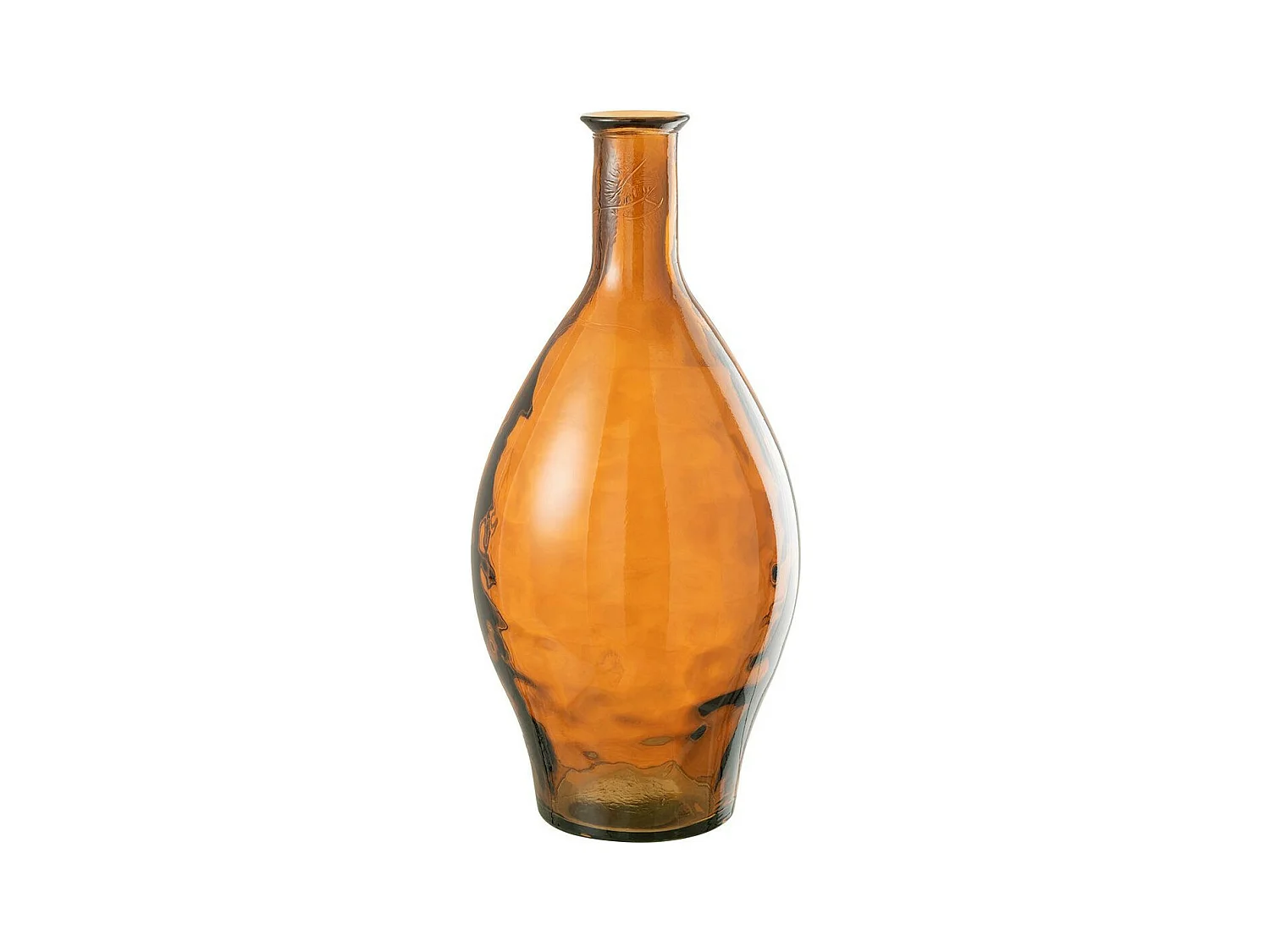 Vase Design en Verre "Cherry" 60cm Marron