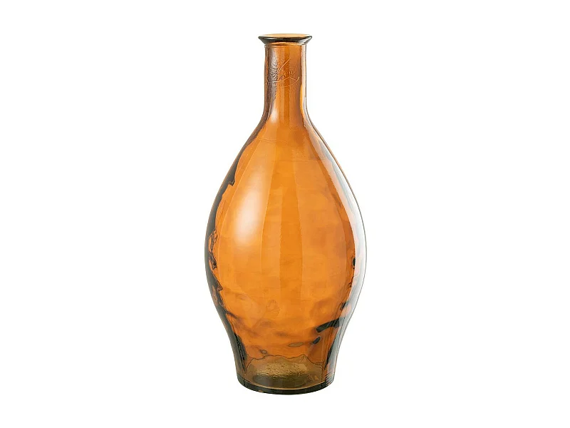 Vase Design en Verre "Cherry" 60cm Marron