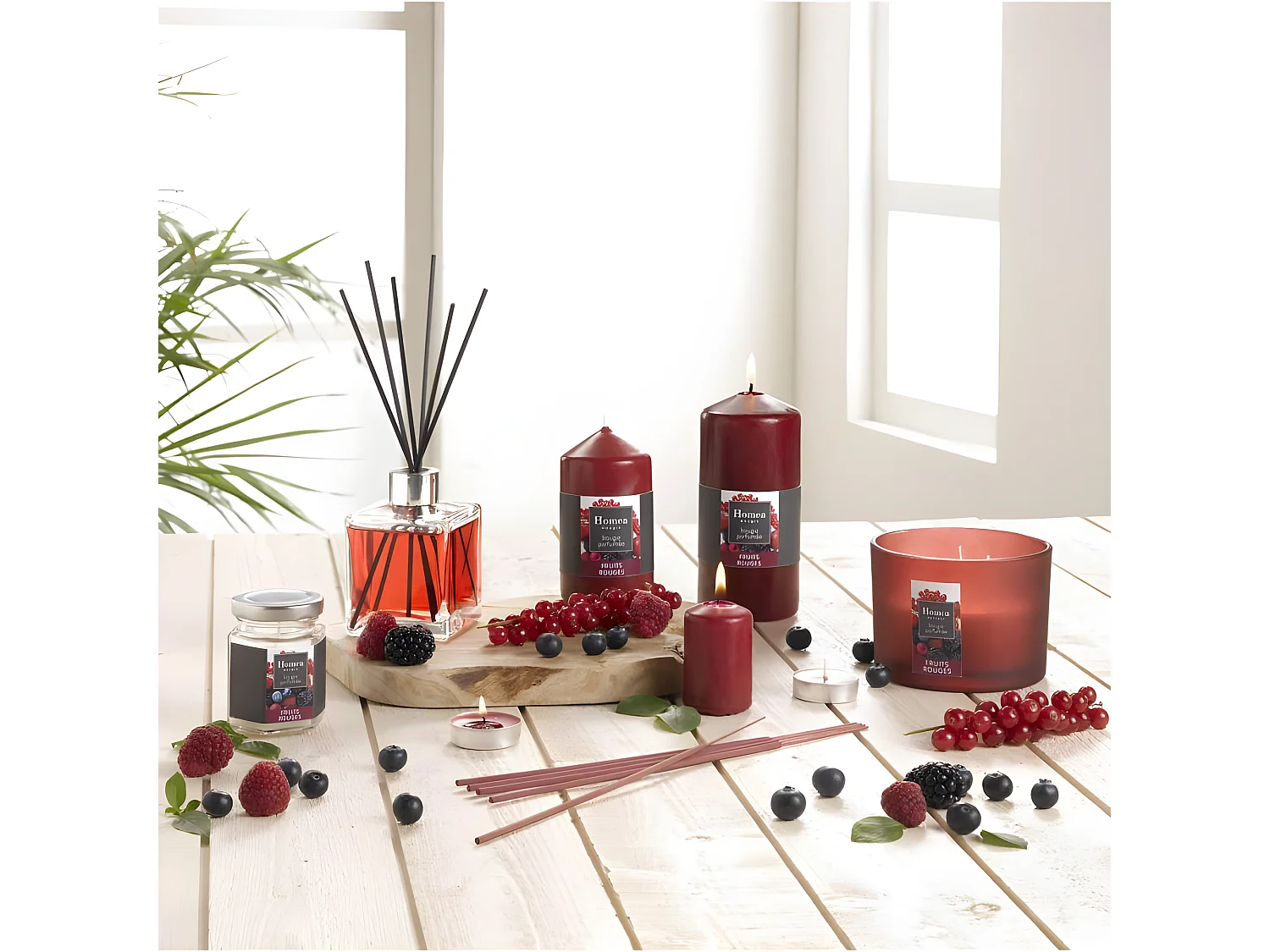 Diffuseur de Parfum "Essentiel II" 170ml Fruits Rouges