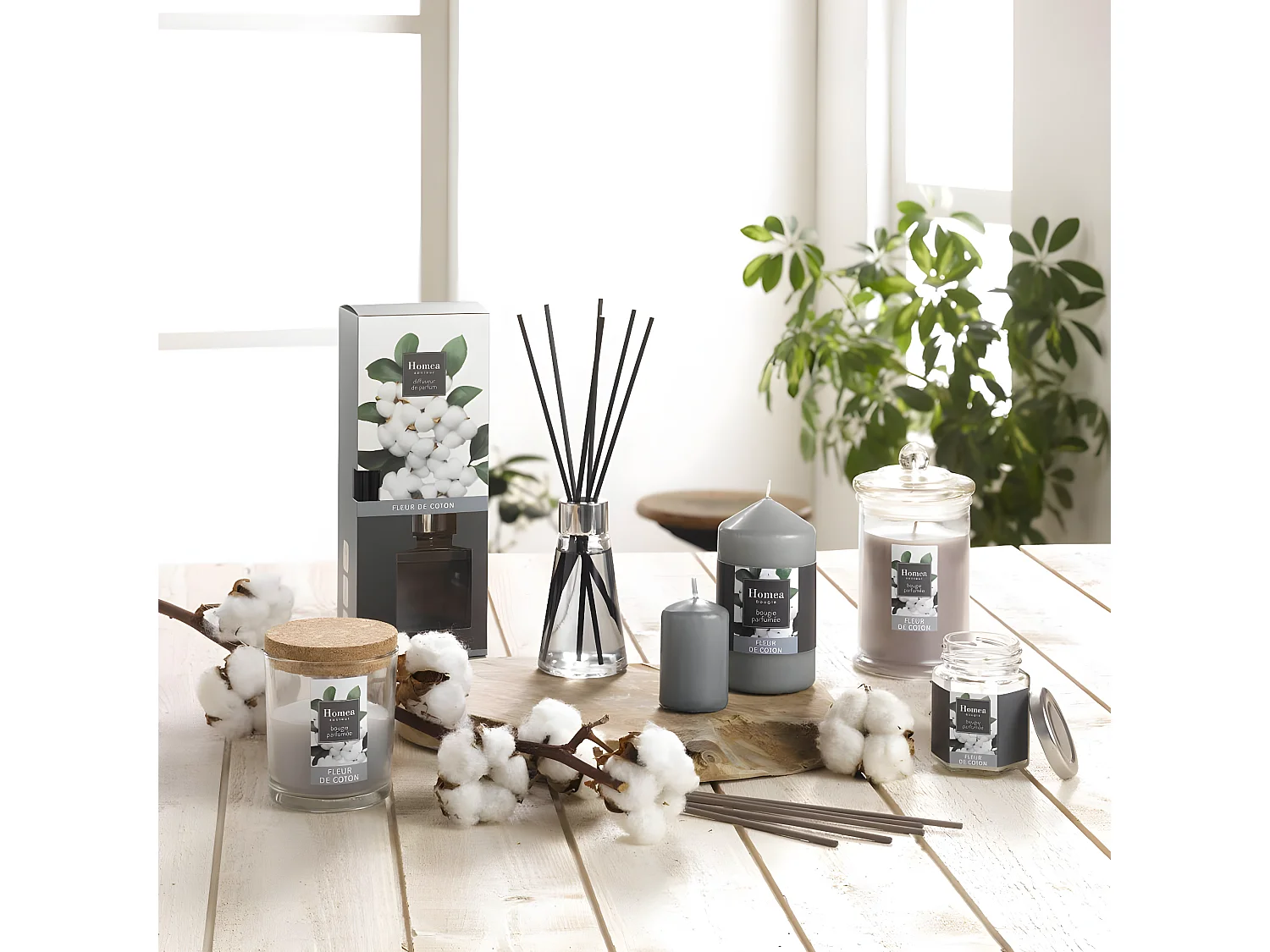 Diffuseur de Parfum "Essentiel II" 50ml Fleur de Coton