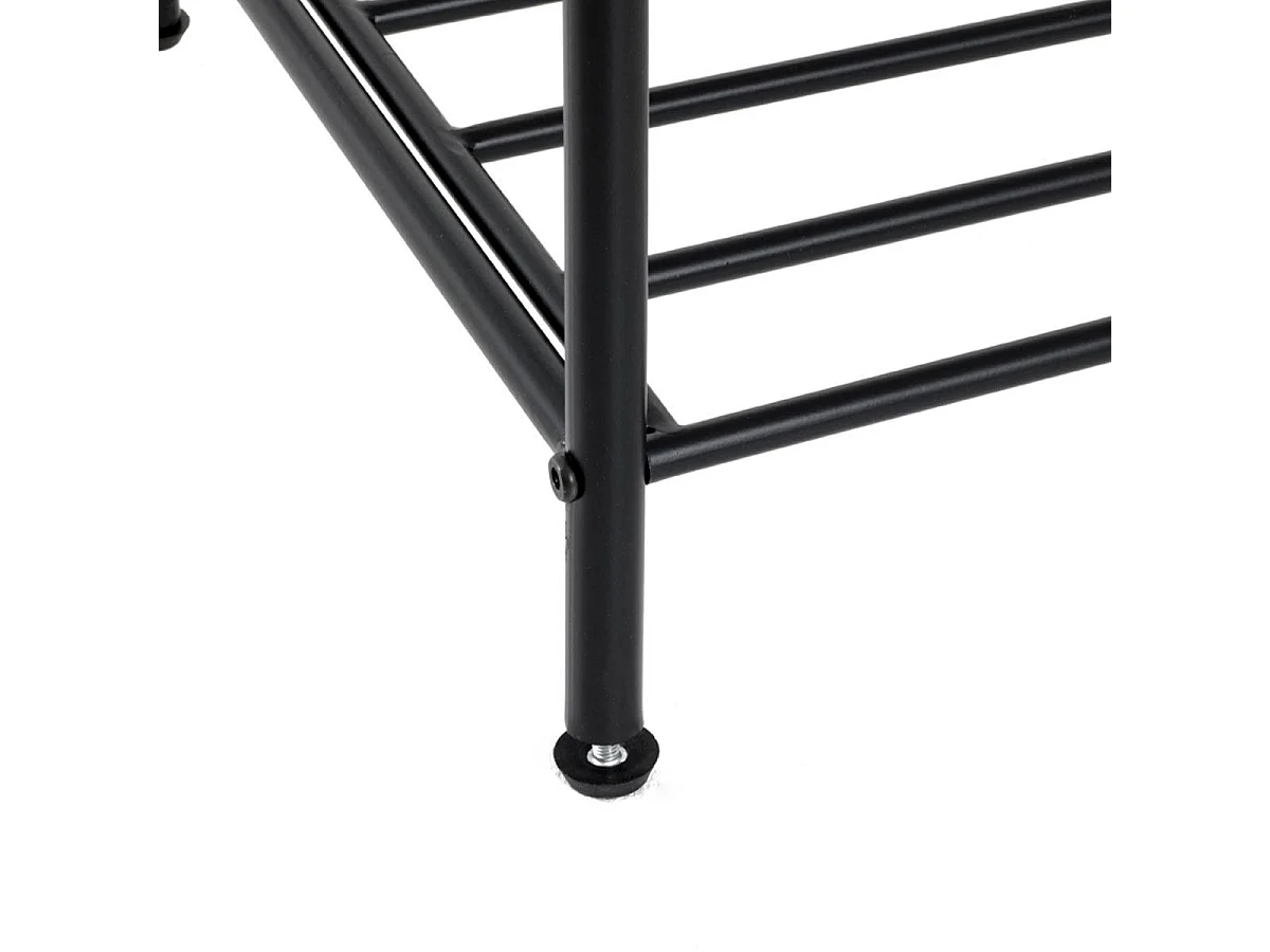 Meuble à Chaussures Design "Grajo" 83cm Noir