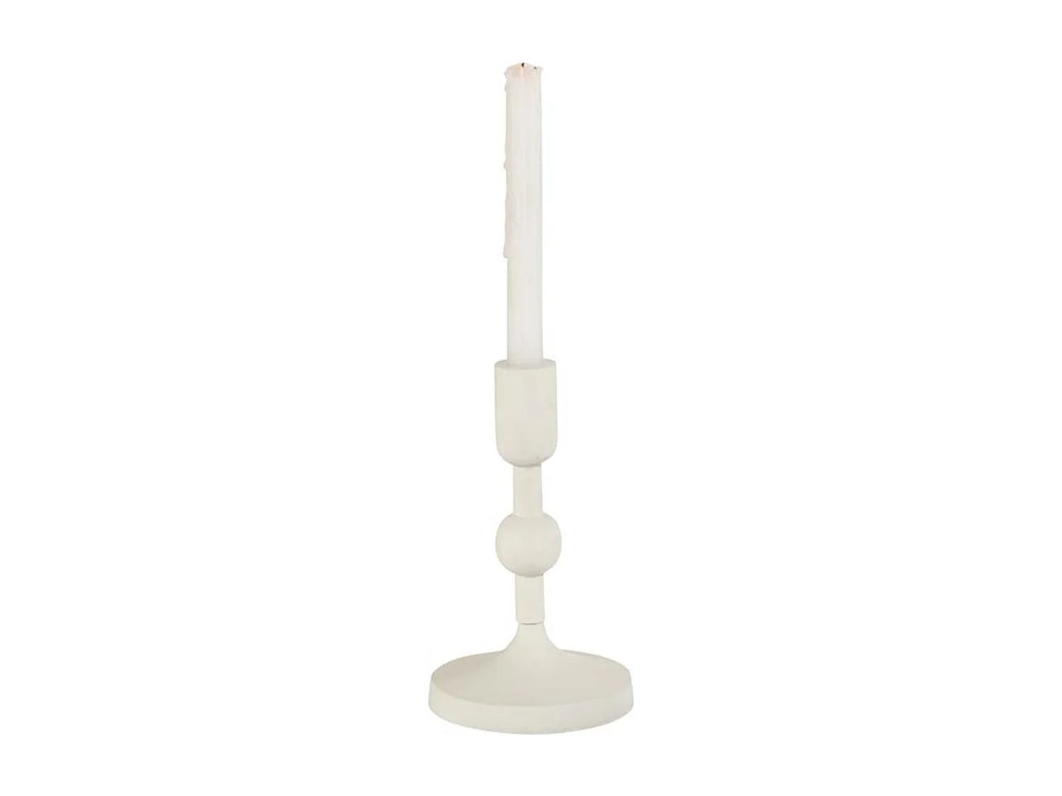 Chandelier Rond Design "Izy" 21cm Blanc