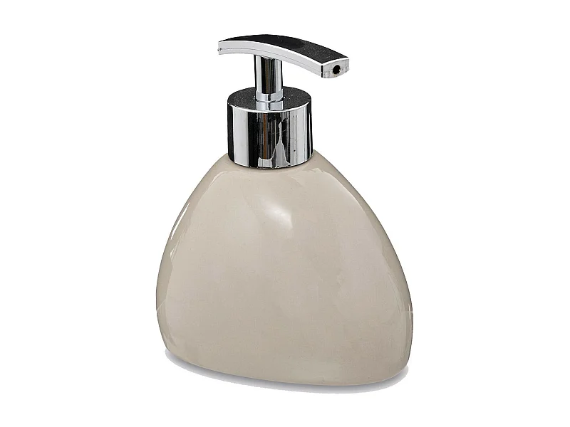 Distributeur de Savon "Galet" 12cm Naturel