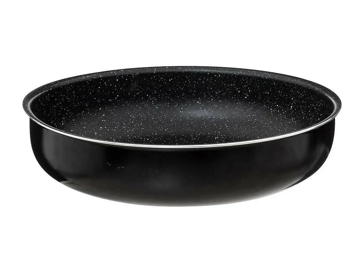 Sauteuse en Aluminium "Amovible" 28cm Noir