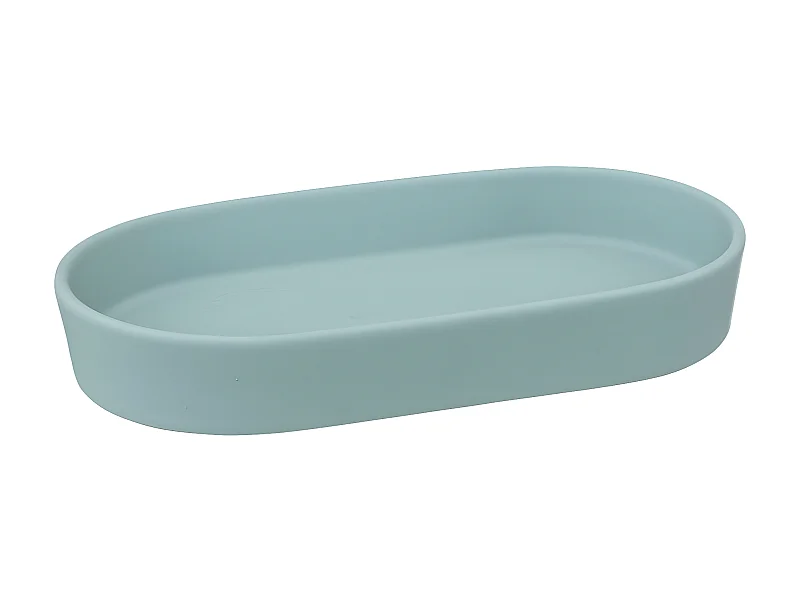 Plateau de Salle de Bain "Cocon" 19cm Bleu Arctique