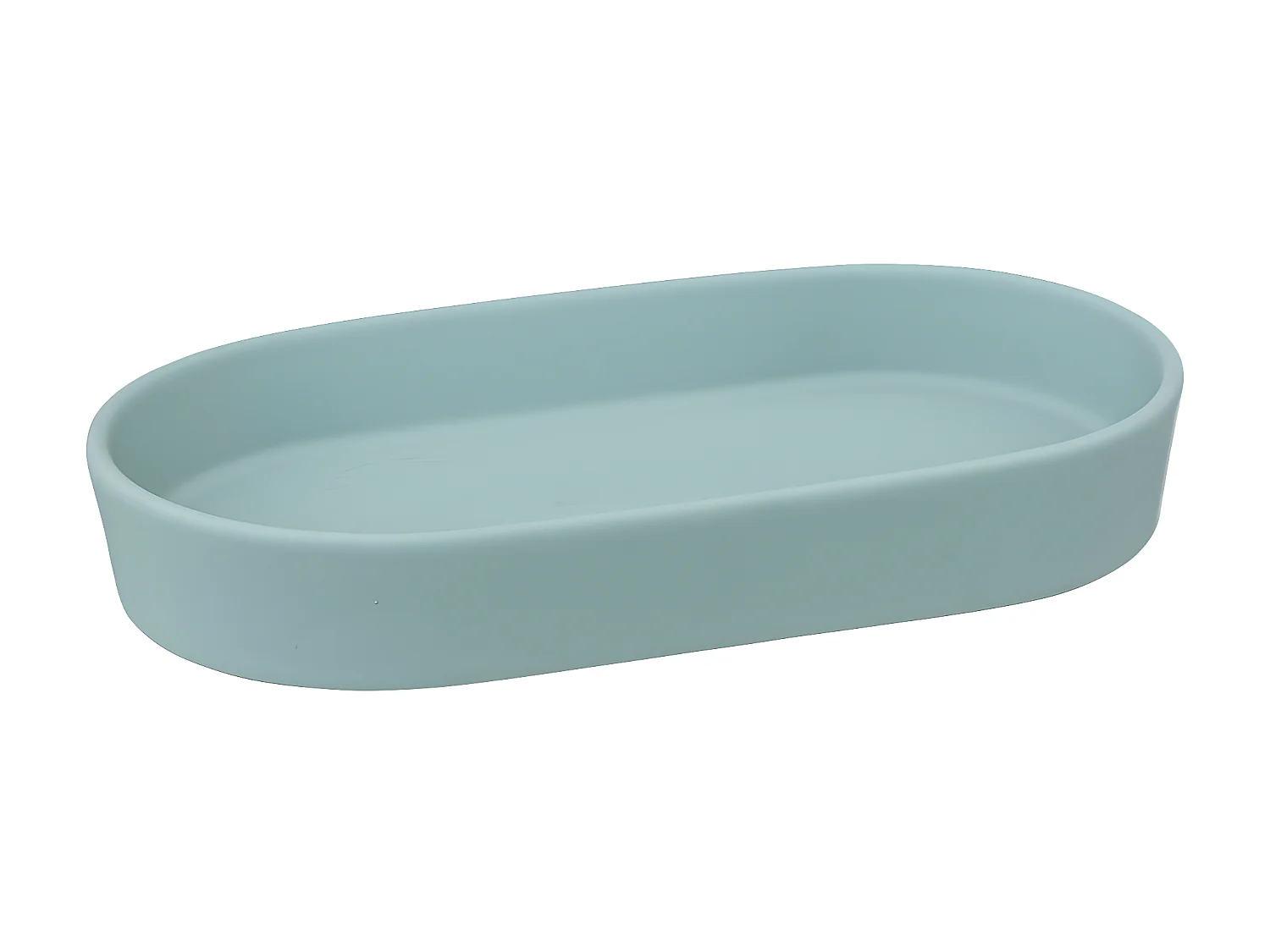 Plateau de Salle de Bain "Cocon" 19cm Bleu Arctique