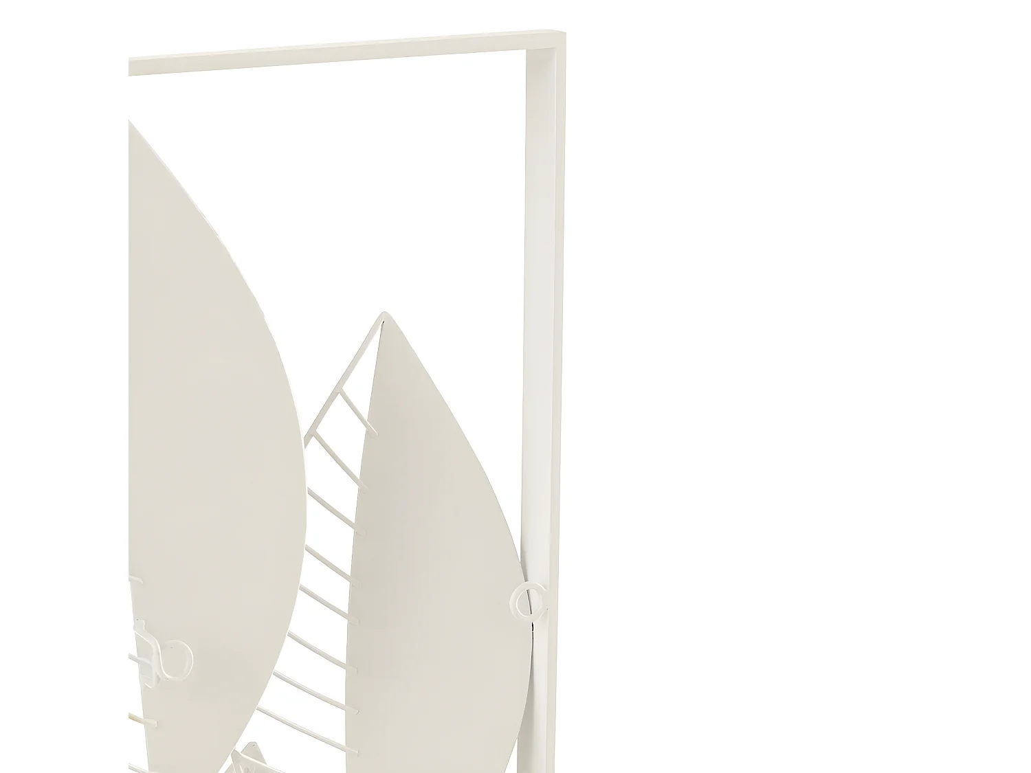 Décoration Murale en Métal "Feuilles" 75cm Multicolore