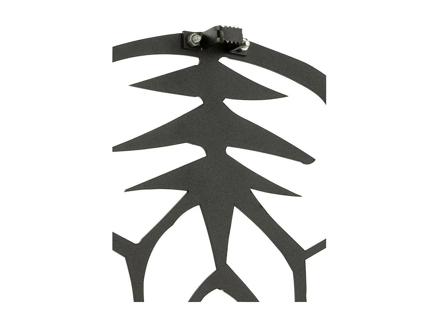 Décoration Murale en Métal "Tigre" 48cm Noir