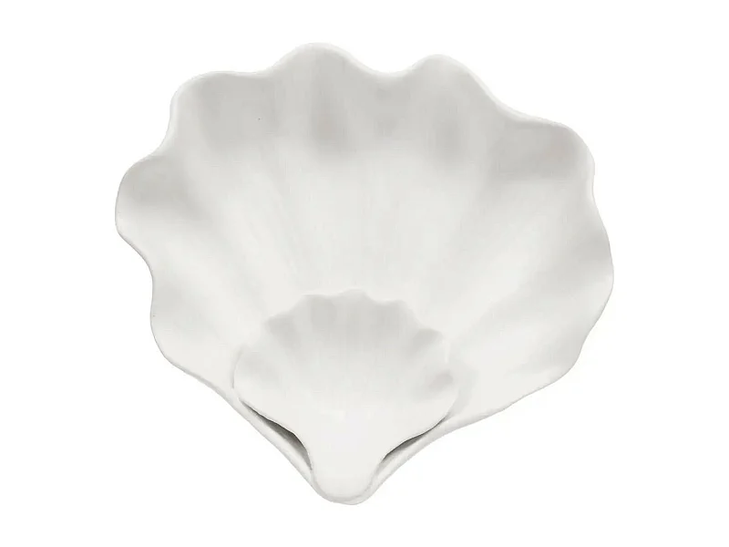 Vide-Poche Design "Seav" 20cm Blanc