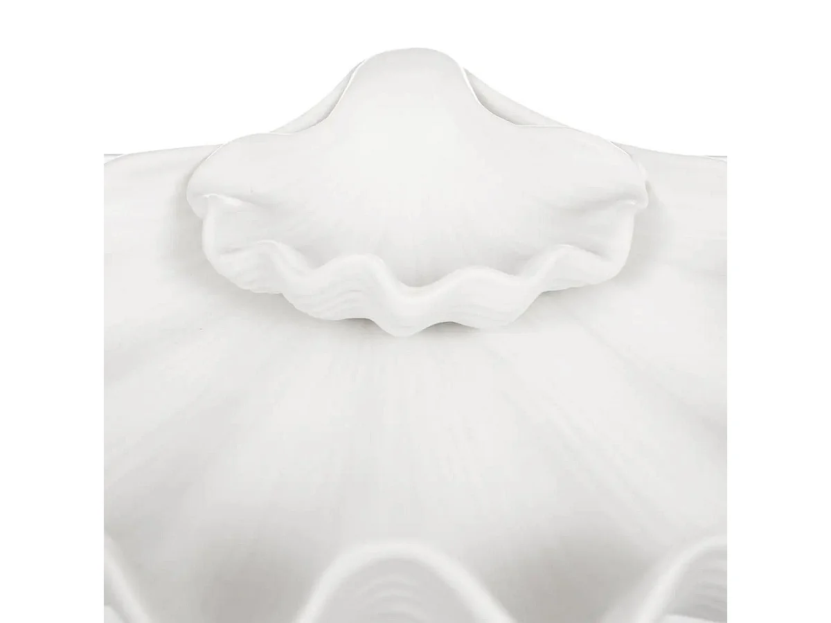 Vide-Poche Design "Seav" 20cm Blanc