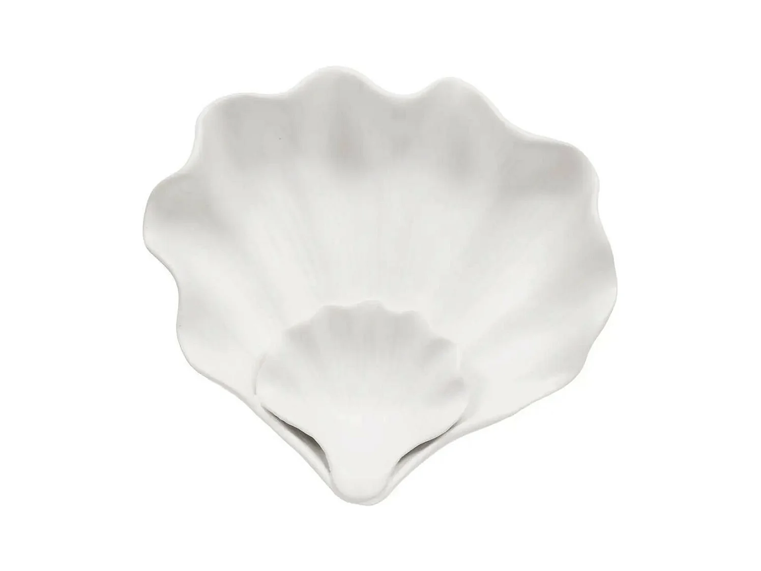 Vide-Poche Design "Seav" 20cm Blanc