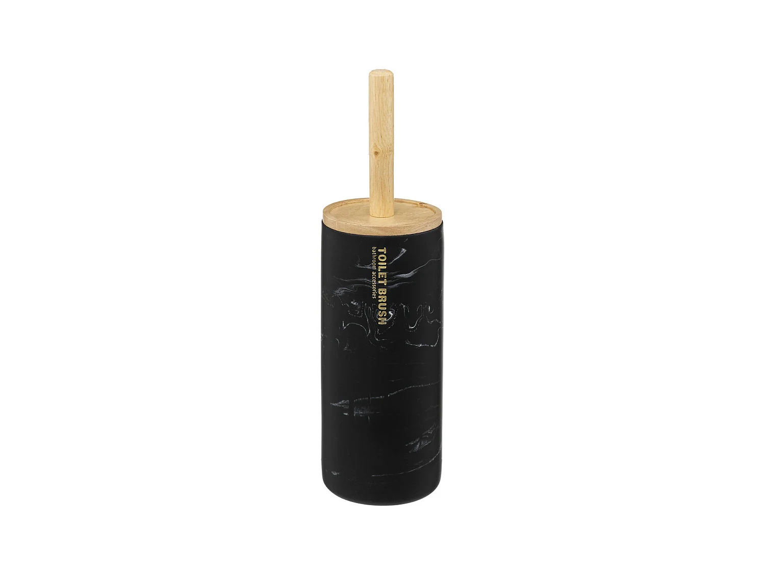Brosse WC en Bambou "Léa" 37cm Noir