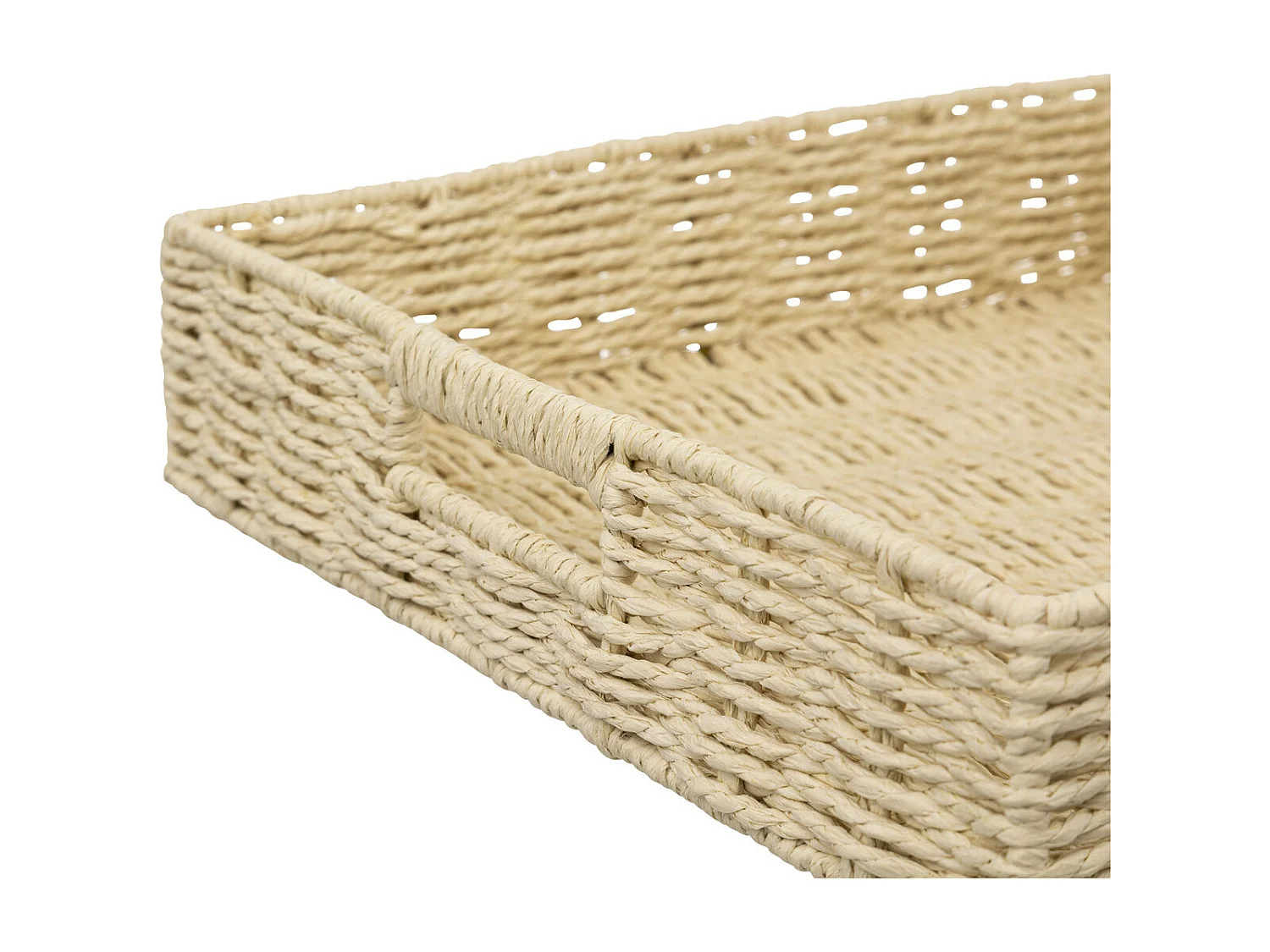 Plateau de Service Carrée "Kord" 35cm Naturel