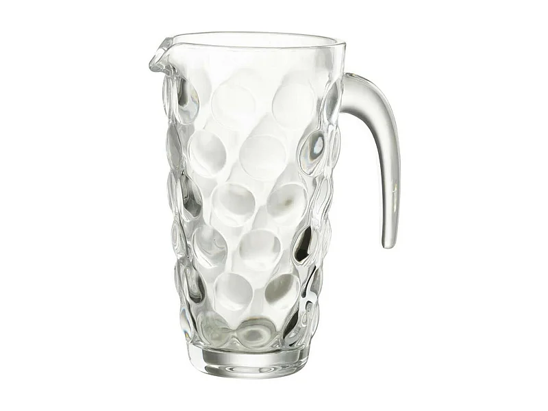 Carafe Design en Verre "Loupe" 1L Transparent