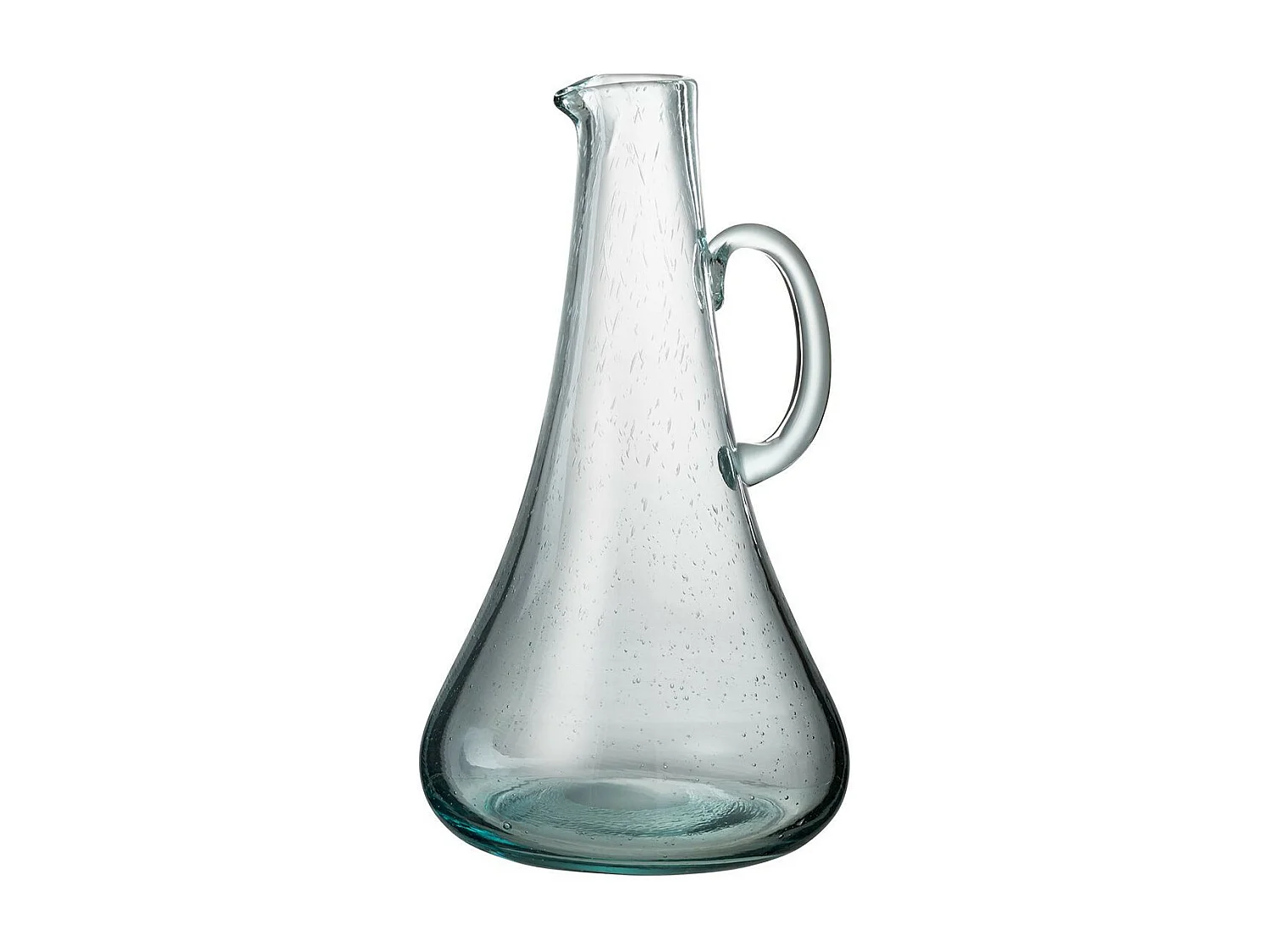 Carafe Design en Verre "Thelma" 34cm Bleu