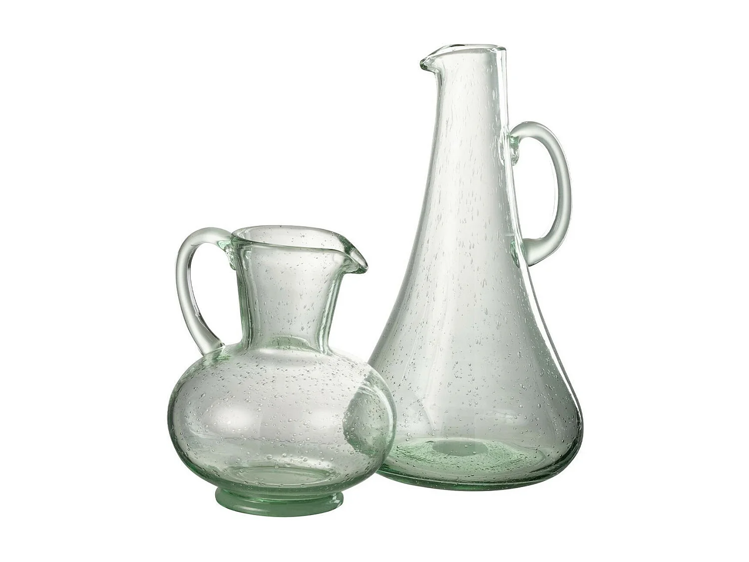 Carafe Design en Verre "Thelma" 34cm Vert