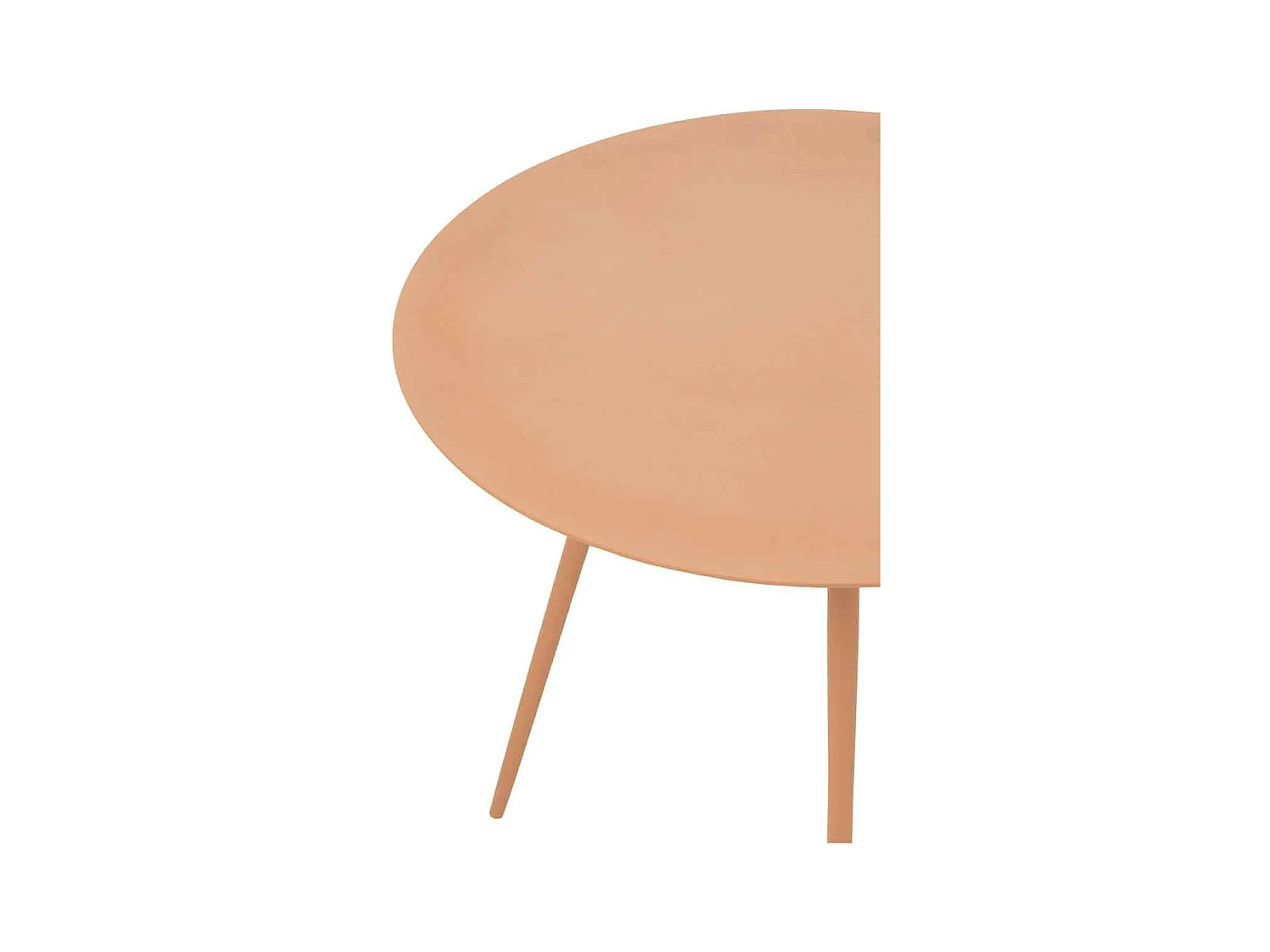 Table Ronde Gigogne Design "Vicky" 45cm Pêche