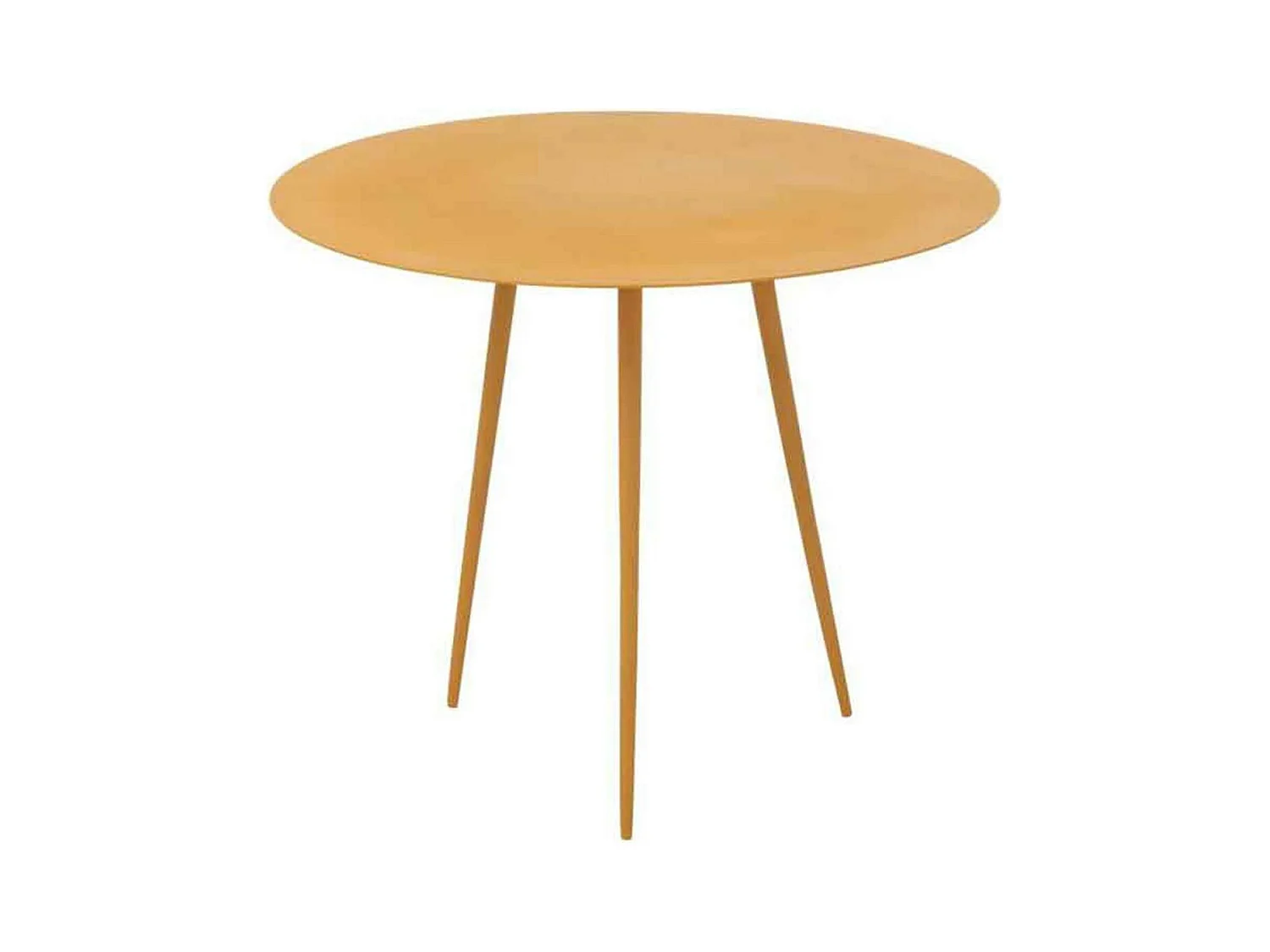 Table Ronde Gigogne Design "Vicky" 56cm Ocre