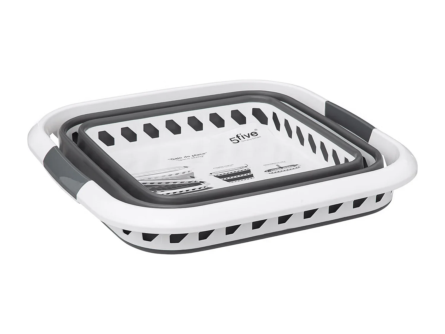 Cesto de ropa retráctil 40L