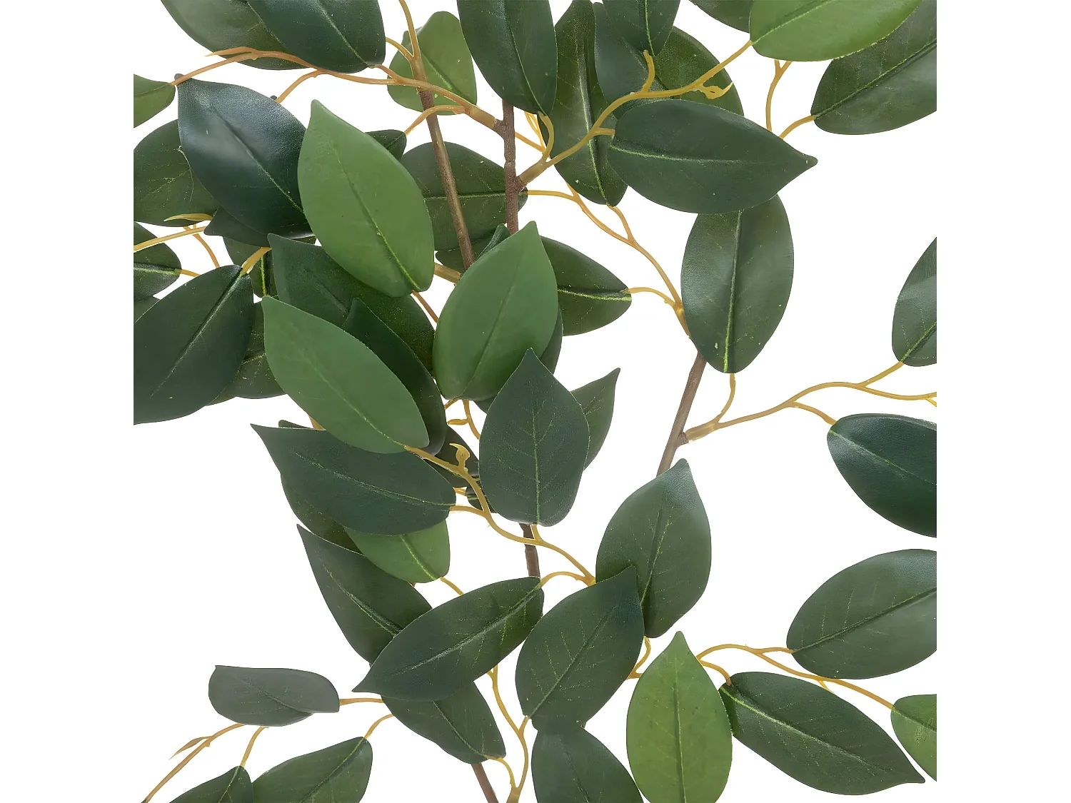 Tige de Feuilles Artificielles "Camélia" 70cm Vert