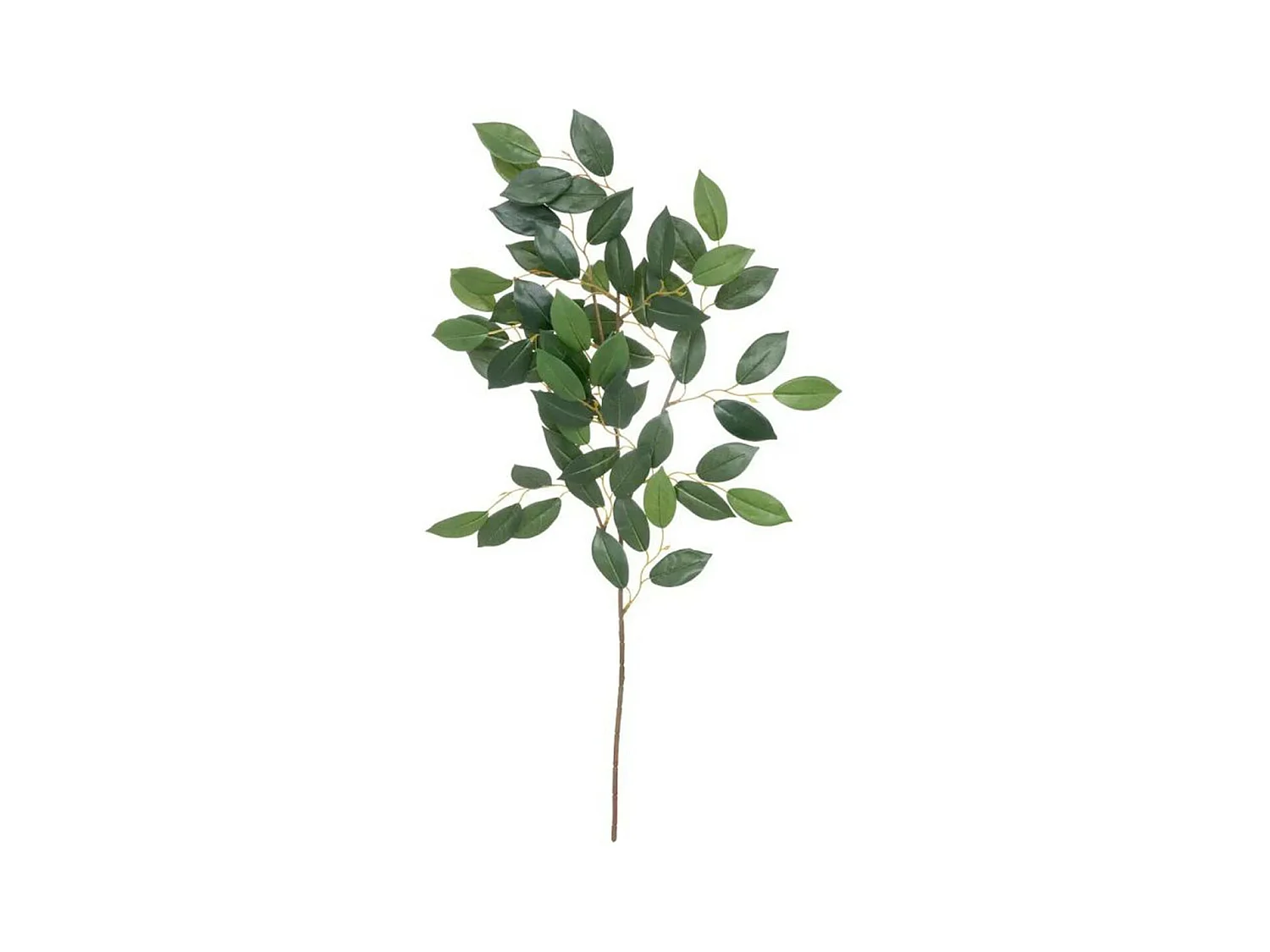 Tige de Feuilles Artificielles "Camélia" 70cm Vert
