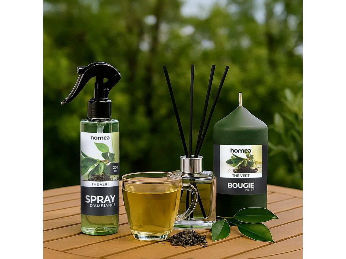 Spray d'Ambiance "Essentiel II" 200ml Thé Vert