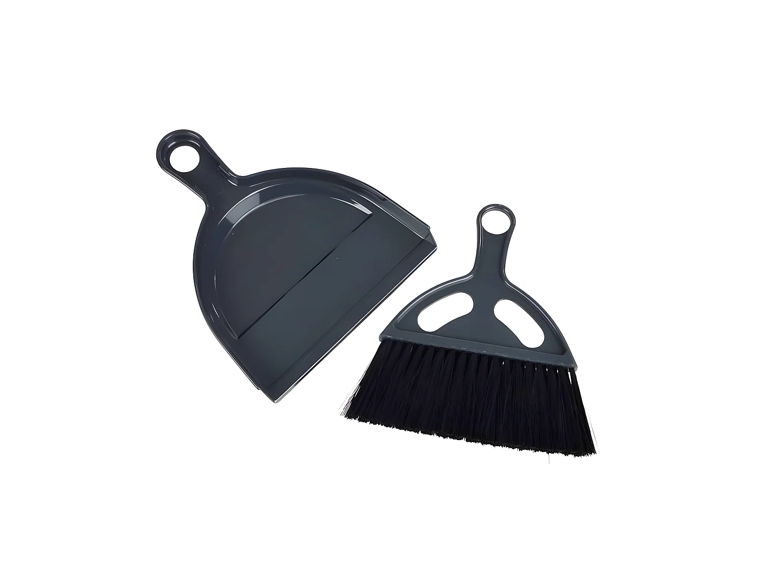 Pelle & Balayette en Plastique "Mini" 20cm Anthracite