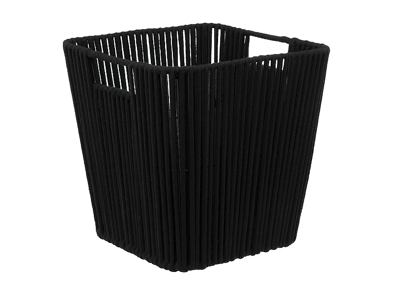 Cesta de almacenaje efecto cuerda