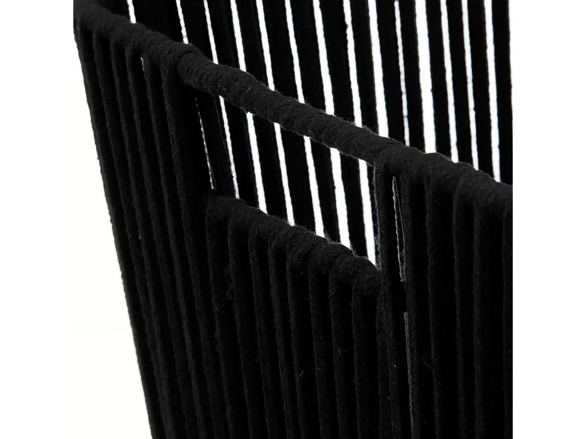 Cesta de almacenaje efecto cuerda