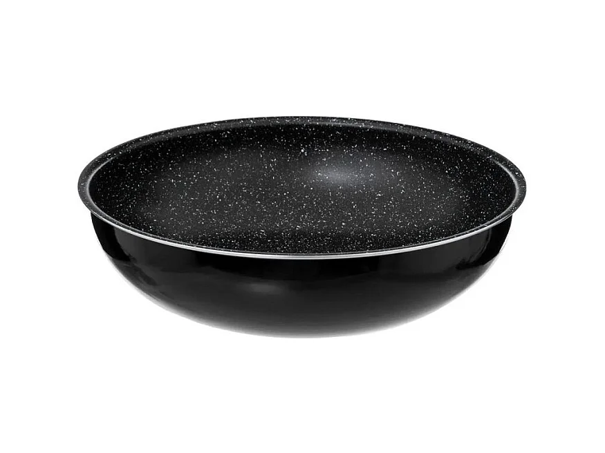 Wok en Aluminium "Amovible" 28cm Noir