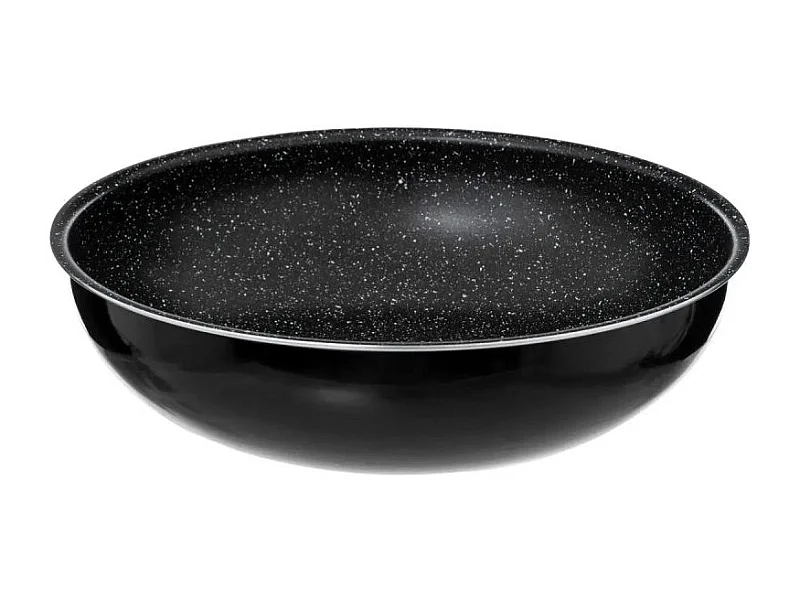 Wok en Aluminium "Amovible" 28cm Noir