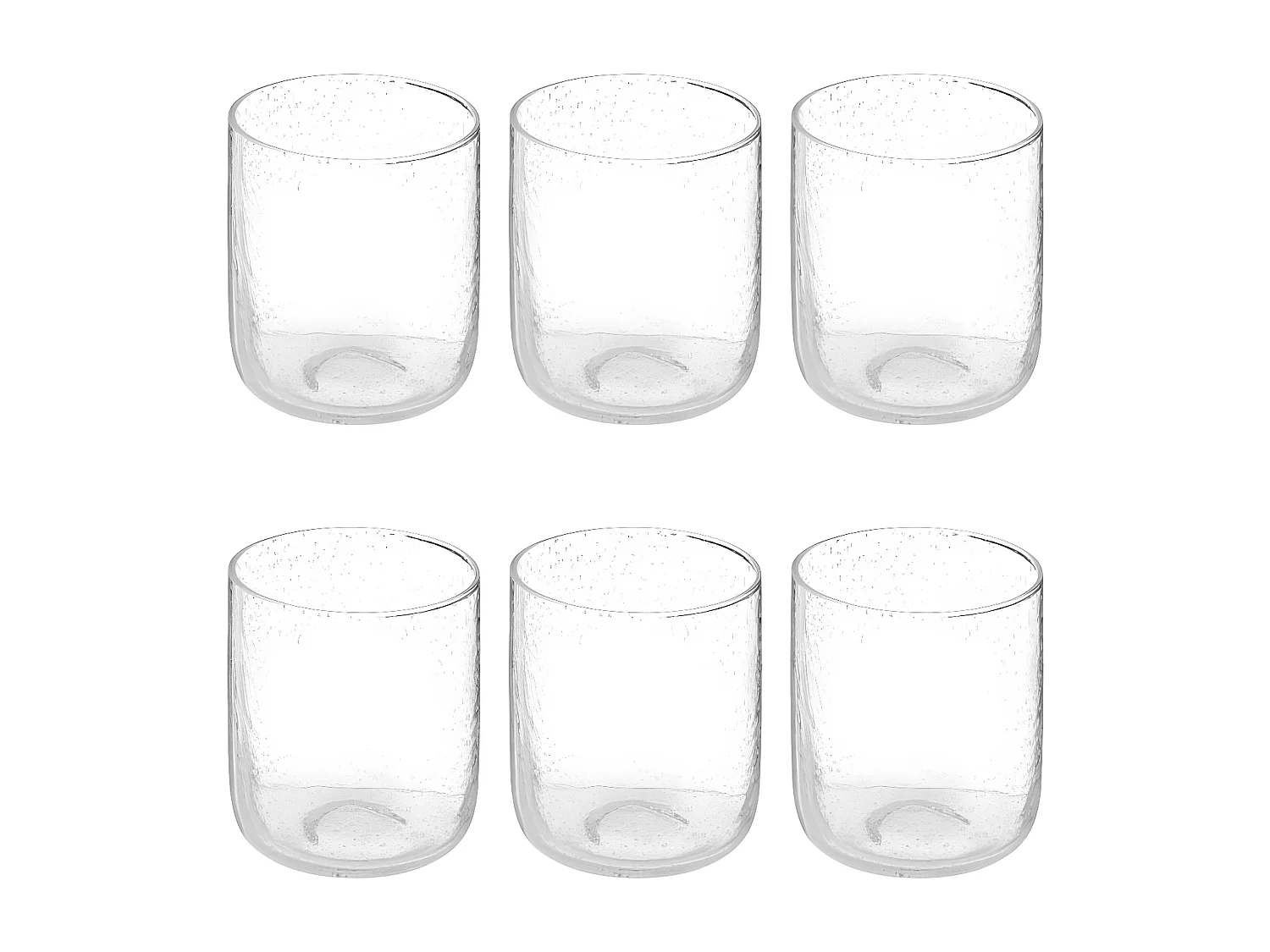Lot de 6 Verres à Eau "Naia" 30cl Transparent