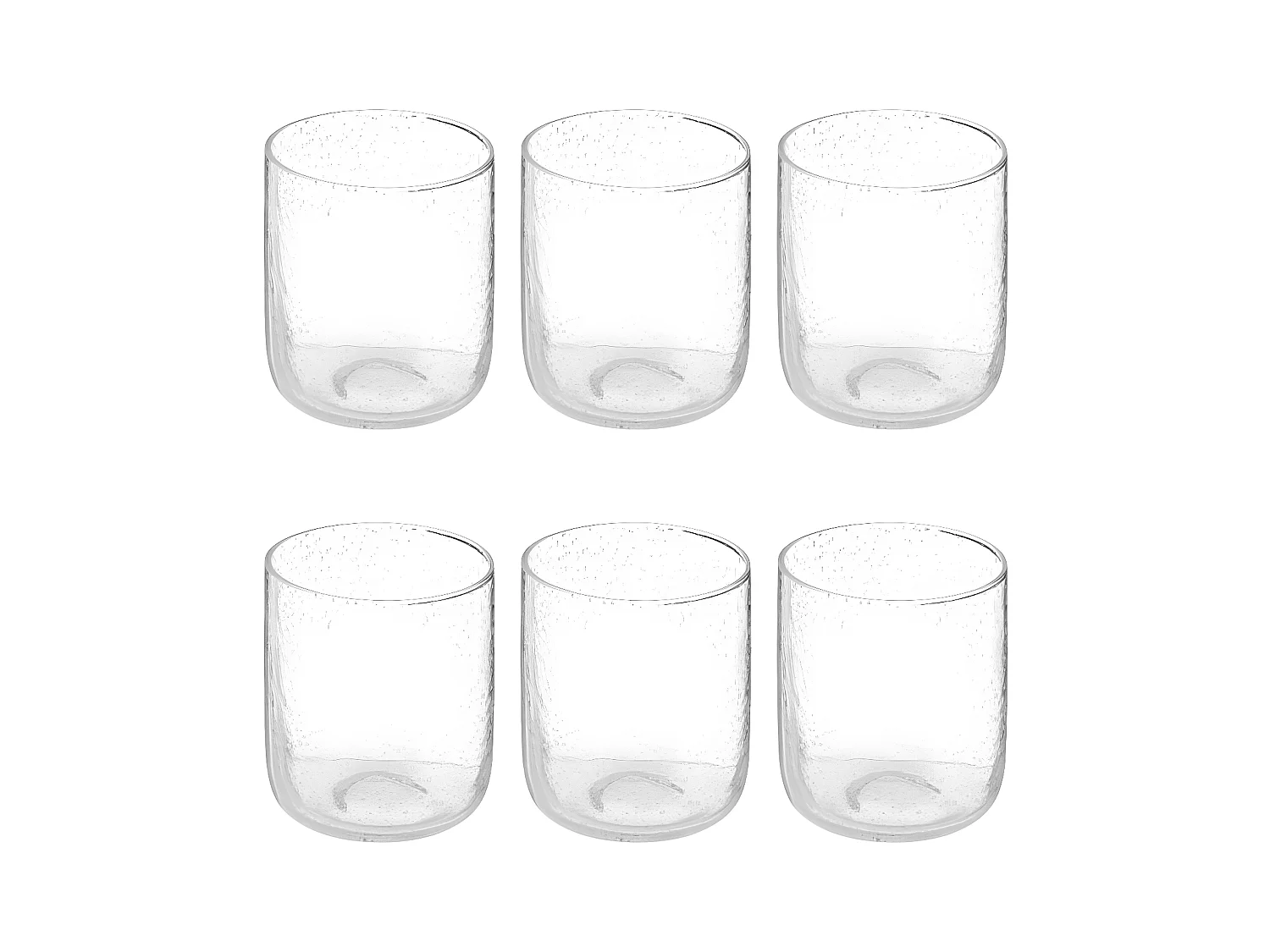 Lot de 6 Verres à Eau "Naia" 30cl Transparent
