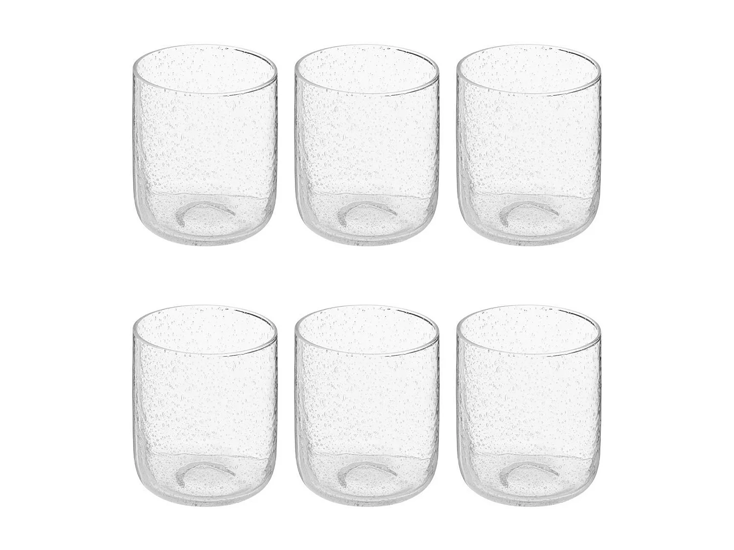Lot de 6 Verres à Eau "Naia" 30cl Transparent