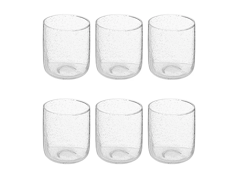 Lot de 6 Verres à Eau "Naia" 30cl Transparent