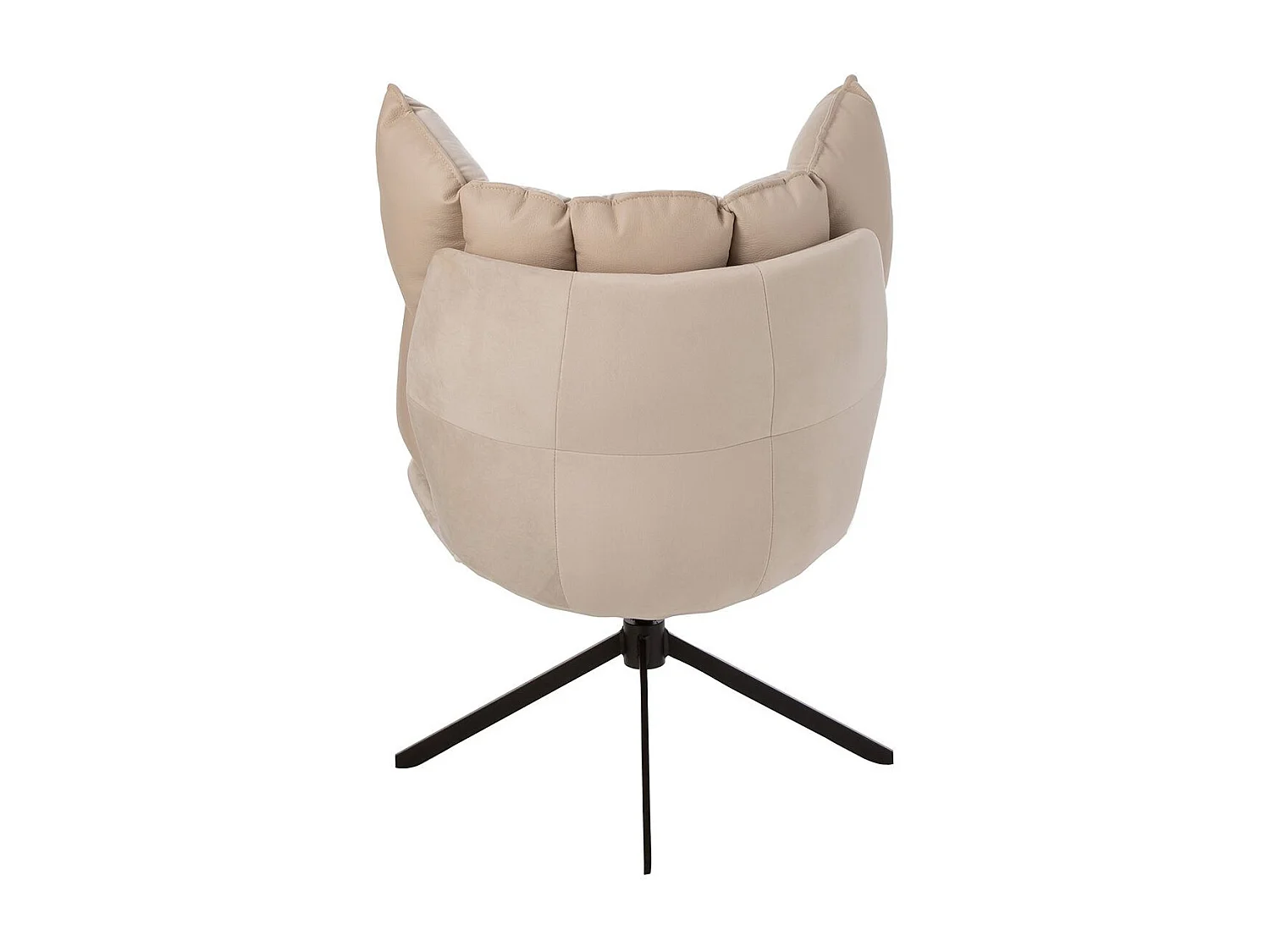 Fauteuil Design Avec Coussin "Relax" 92cm Beige