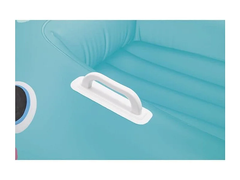 Bouée Gonflable à Chevaucher "Baleine" 168cm Bleu