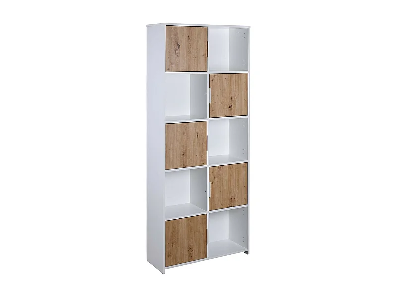 Étagère Design 10 Cases "Adam" 185cm Blanc