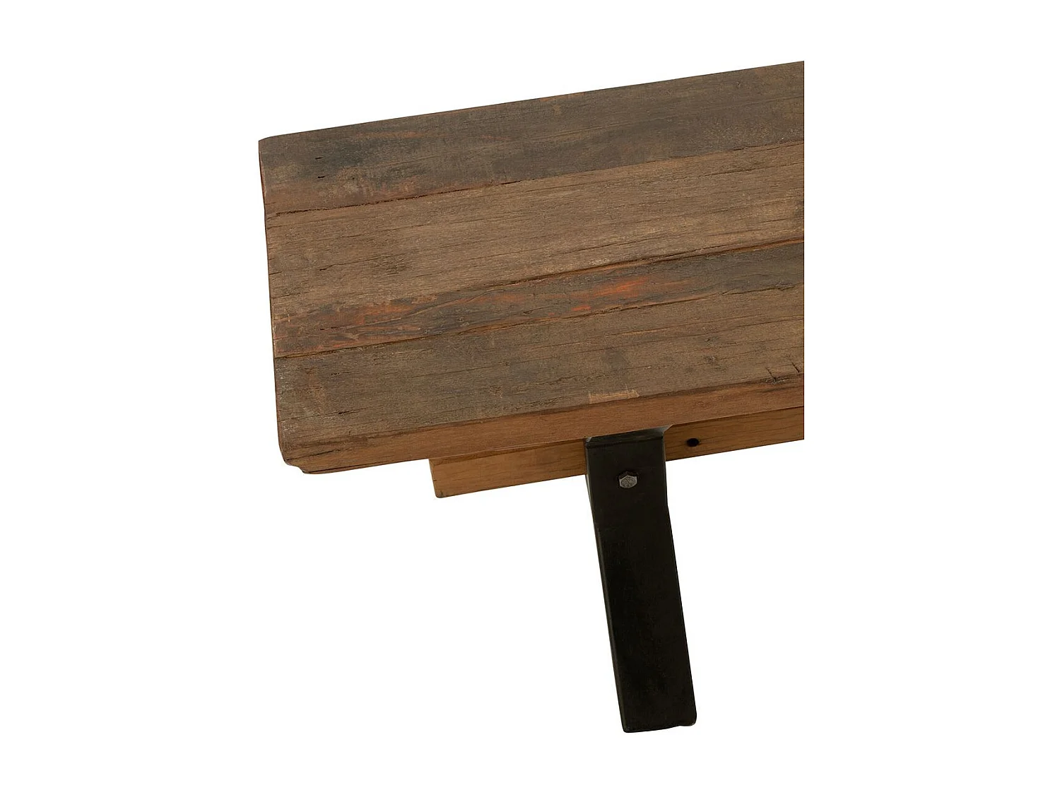 Banc en Bois Vieilli "Fannie" 180cm Marron