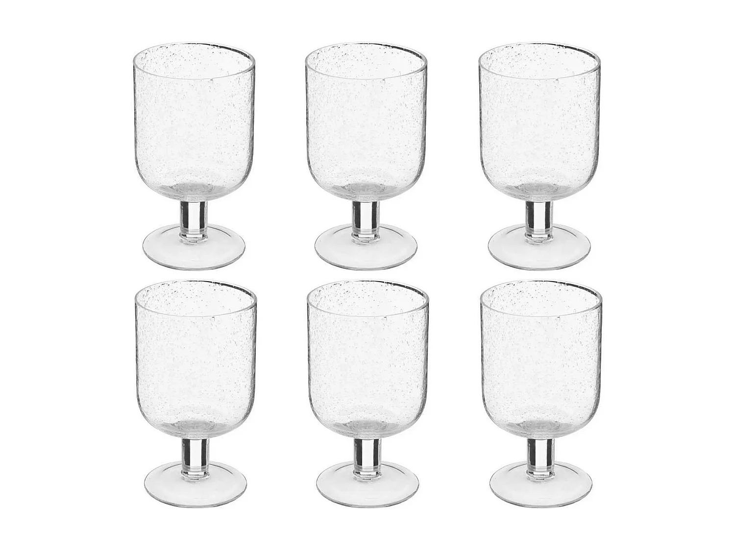 Lot de 6 Verres à Vin "Naia" 35cl Transparent