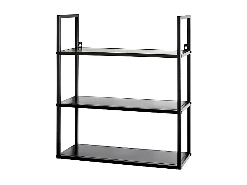 Étagère Murale Design "Gavana" 58cm Noir
